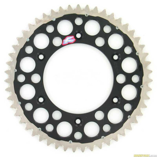 Renthal TwinRing Rear Sprocket Black 50 Tooth (2240-520-50GPBK)