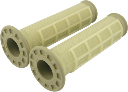 Renthal Reinforced Dual Compound Thumb Throttle Natural Gum Grips (G171)
