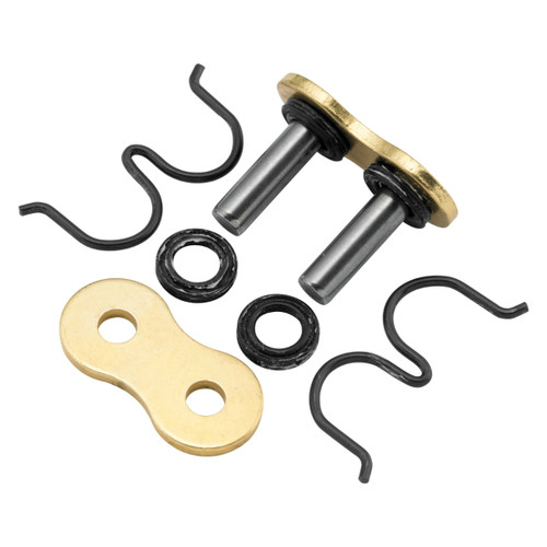 Renthal 525 R4 SRS Rivet Type O-Ring Master Link Gold (C345)