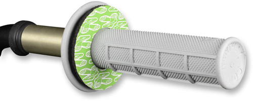Renthal Grip Donutz White/Green (G203)