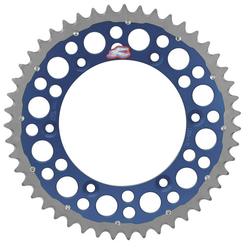 Renthal TwinRing Rear Sprocket Blue 48 Tooth (1500-520-49GPBU)