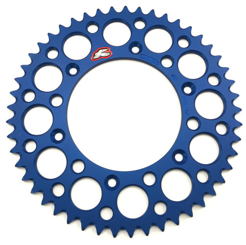 Renthal Ultralight Aluminum Rear Sprocket Blue 49 Tooth (224U-520-49GPBU)
