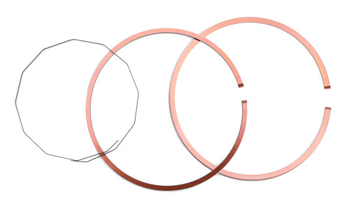 Pro-X Piston Ring Set 2T 65.25mm (+1.25mm over) (02.2020.125)