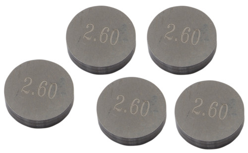 Pro-X 10mm Diameter Valve Shims 5-pk 2.60mm (29.100260)