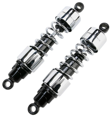 Progressive 412 Series Heavy Duty Chrome 11.5" Rear Shocks (412-4066C)
