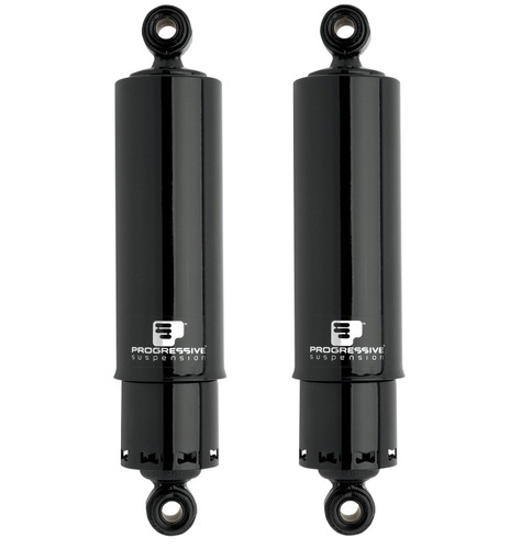 Progressive 412 Series 12" Black Covered Motorcycle Rear Shocks (412-4042B)