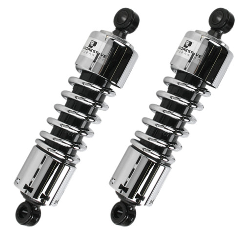 Progressive 412 Series Motorcycle Chrome 11" Rear Shocks (412-4204C)