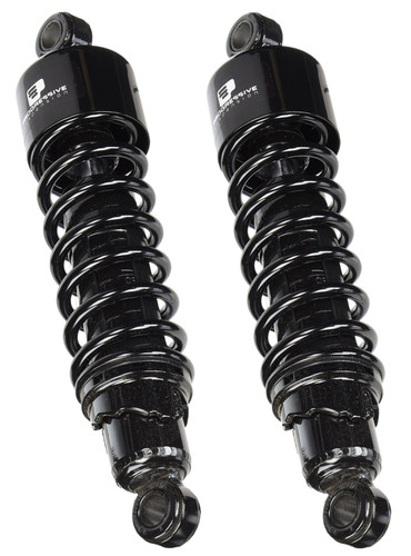 Progressive 412 Series Motorcycle Black 13" Rear Shocks (412-4072B)