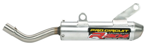 Pro Circuit R304 Shorty Aluminum Silencer for '02-03 Suzuki RM250 (SS02250-RE)