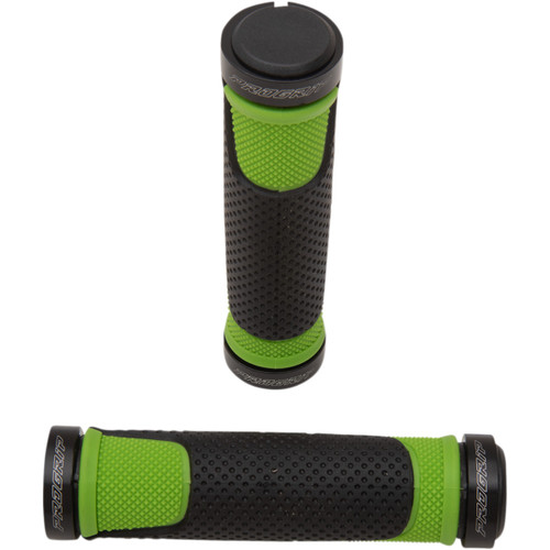 Pro Grip 997 Locking Street Grips - Fluo Green/Black (PA099722VF02)