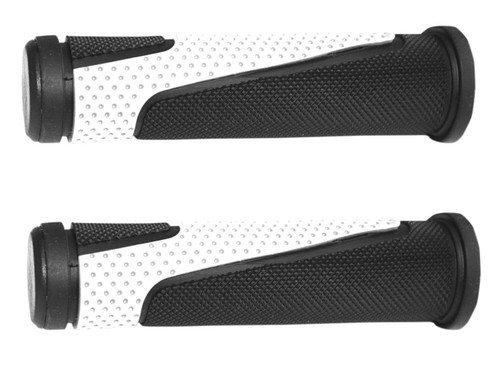 Pro Grip Model 807 ATV/Watercraft White/Black Grips (PA080722NEBI)