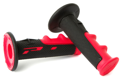 Pro Grip 797 Gel Cross MX Grips | Black/Red (PA079700RO02)