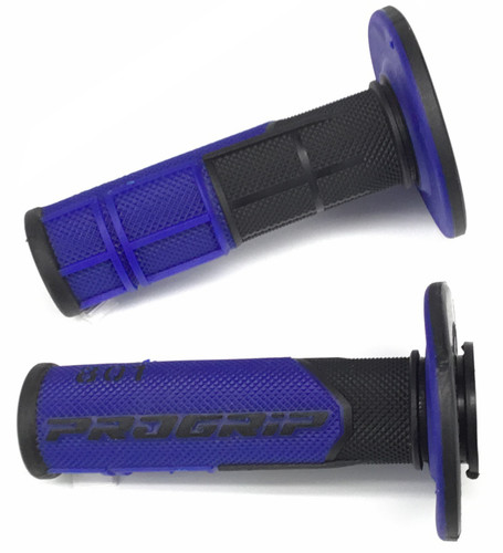 Pro Grip 801 Hybrid Duo-Density Cross Grips | Blue/Black (PA080100NEBL)