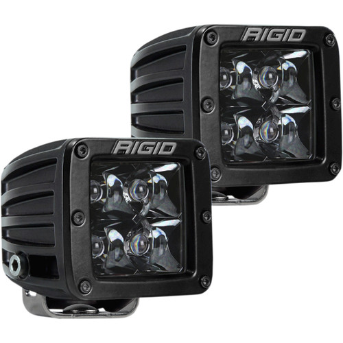 Rigid Industries D-Series Midnight Edition Spotlight Pair (202213BLK)
