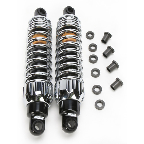Progressive 444 Series Motorcycle Standard Chrome 12.5" Rear Shocks (444-4001C)