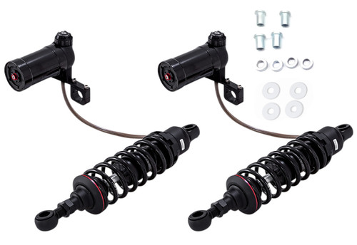 Progressive 990 Series Black 13" Rear Shocks w/Remote Reservoir (990-2003)