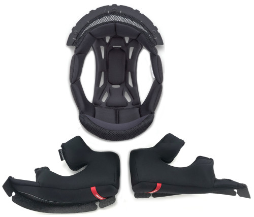 Scorpion EXO-ST1400 Helmet Kwikwick III Cheekpad & Top Liner Pad Set