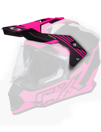 Castle Mode Dual Sport Helmet Replacement Visor/Peak