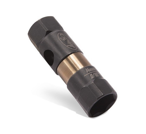 Motion Pro Spark Plug Pro 14mm & 9/16" Black Oxide Socket (08-0714)