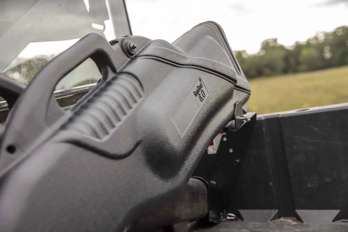 Kolpin UTV In-Bed Black Double Gun Boot Mount (20005)