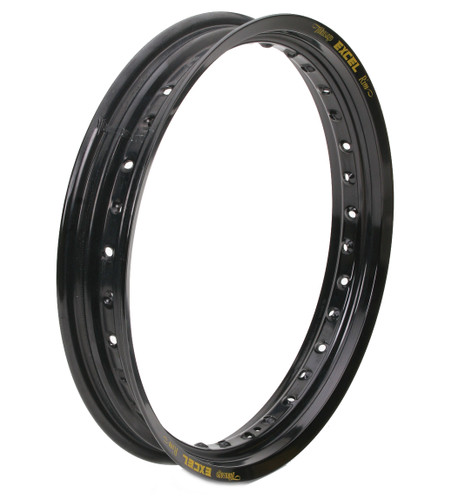 Excel Takasago Rear Black MX Rim 12 x 1.60 - 32 Holes (ACK431)