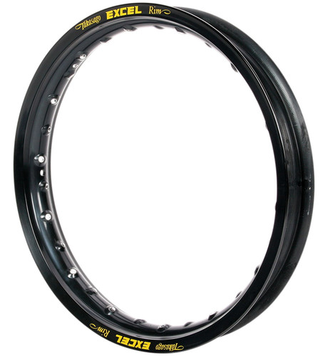 Excel Takasago Rear Black MX Rim 12 x 1.60 - 28 Holes (ACK361)
