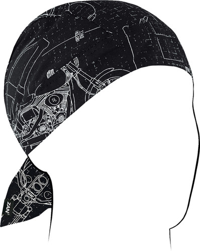 Zan Headgear Cotton Flydanna Headwrap
