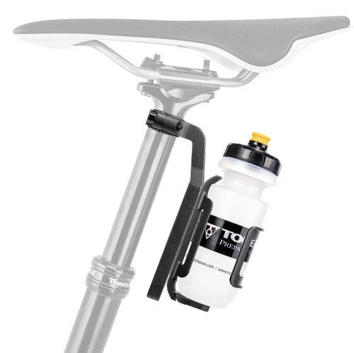 Topeak Aluminum Dropper Post Mount for Lights/Bags/Water Bottle (TDPM1)