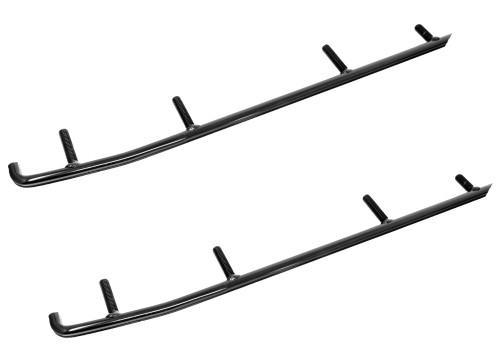 Woodys Standard Black Snowmobile Wear Bar Runners (RUS-6175)