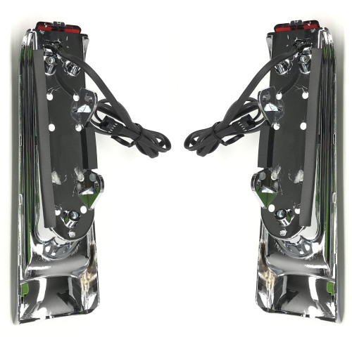 Ciro Chrome Rear Filler Panel LED Lights (40050)