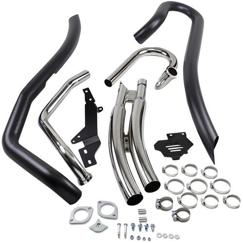Cobra Speedster Swept Black Exhaust System for '06-14 Suzuki M109R (3221B)