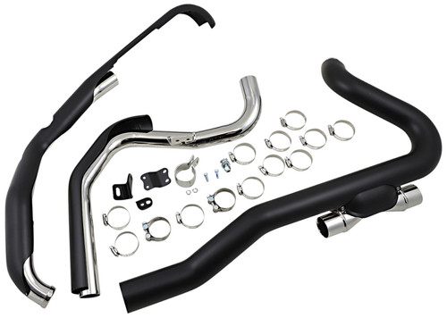 Cobra Pro Chamber Raven Black Headpipes for Trikes (6256RB)