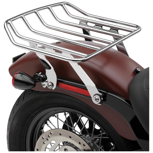 Cobra Big Ass Detachable Chrome Rear Motorcycle Luggage Rack (602-2601)