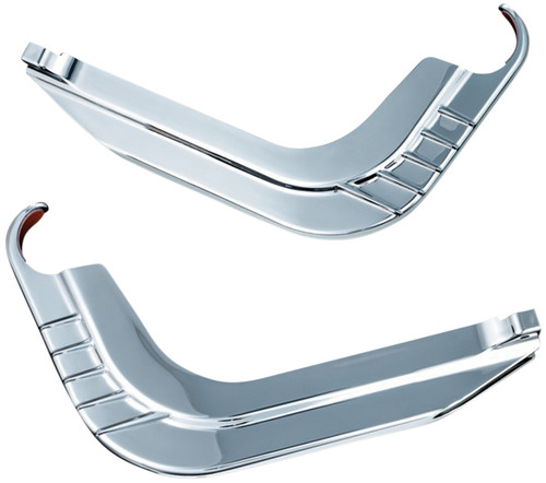 Kuryakyn Rear Bumper Chrome Accents for Trikes (7223)