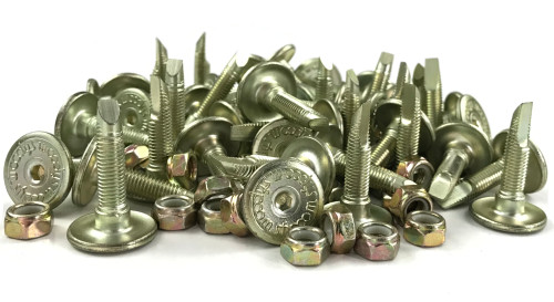 Woodys 1.00" Chisel Tooth 7mm Traction Master Studs 48 Pack (CAP-1000)