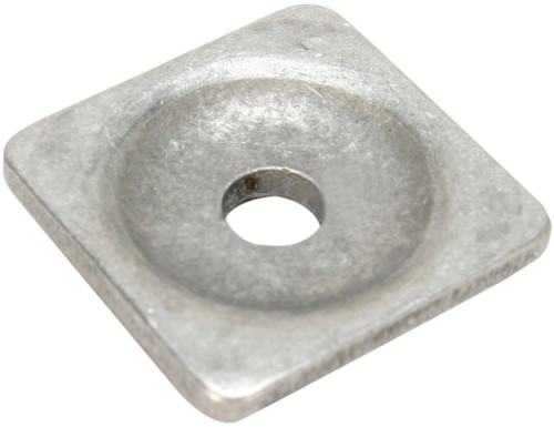 Woodys 7mm Angled Digger Aluminum Support Plates 96 Pack (ANG-3725-B)