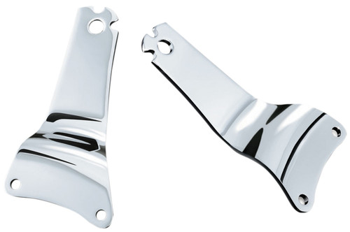 Kuryakyn Chrome Fixed Tall Mount for Multi-Purpose Backrest (1666)