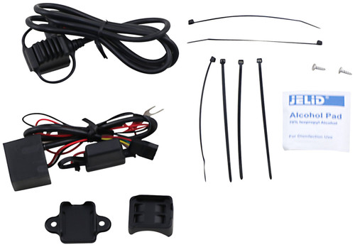 Kuryakyn USB Satin Black Power Source (1703)