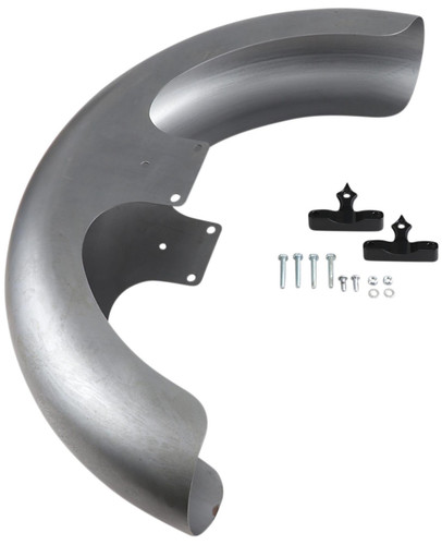 RC Components Front Fender Kit for 23" Wheels w/Black Adaptors (FNDRKT14-23RCB)