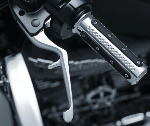 Kuryakyn Trigger Chrome Brake & Clutch Lever Set (1981)