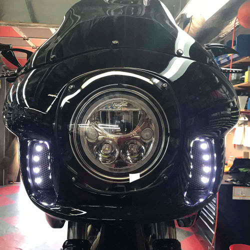 Paul Yaffe Silver Lightning Bolts LED Daytime Running Lights (PYO:BOLTS-DRL-S)