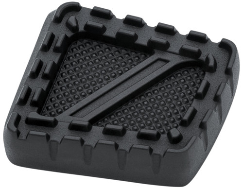 Kuryakyn Riot Satin Black Brake Pedal Pad for Harley-Davidson (3577)