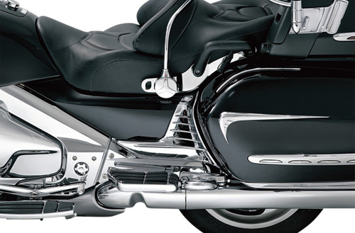 Kuryakyn Louvered Chrome Battery Box Covers (3913)