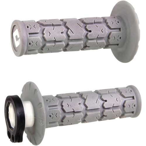 ODI MX V2 Rogue Gray Lock-On Grips (H36RGG)