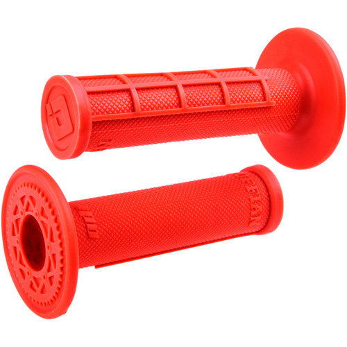 ODI Ruffian MX Fluorescent Orange Half Waffle Grips (H01RFFO)