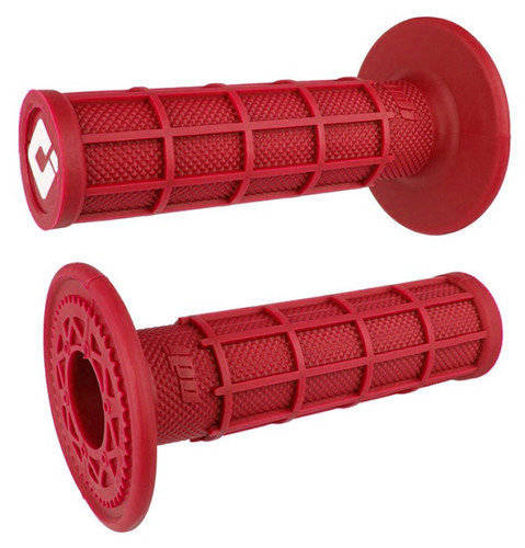 ODI Ruffian MX Red Full Waffle Grips (H02RFR)