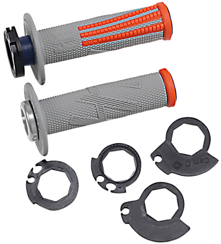ODI EMIG Pro V2 Lock-On Grips | Gray/Orange (H36EPGO)