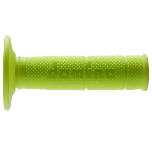 Domino Victor Half Waffle Grips | Fluo Yellow | Twist Throttle (1150.82.50.06)