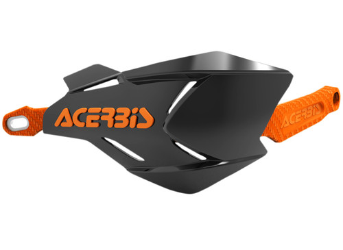 Acerbis X-Factory MX Offroad Black/Orange Handguards (2634661009)