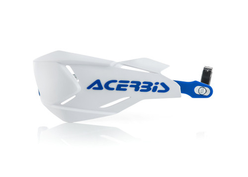 Acerbis X-Factory MX Offroad White/Blue Handguards (2634661029)